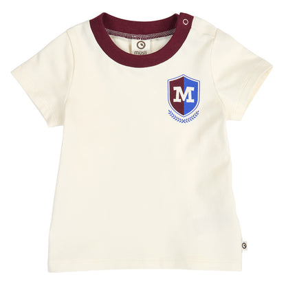 MÜSLI by Green Cotton | Clubhouse Baby Set | Russet/Azure blue/Tofu