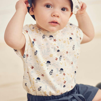 MÜSLI by Green Cotton | Sea Baby Set | Tofu/Hemp/Navy