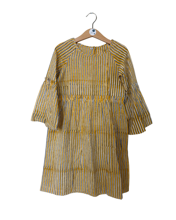 DieGisela | Sommerkleid | Gelbe Streifen