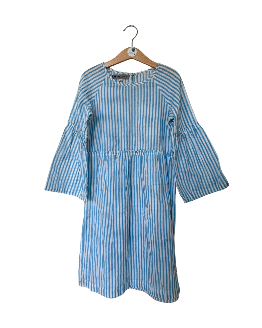 DieGisela | Summer dress | Blue stripes