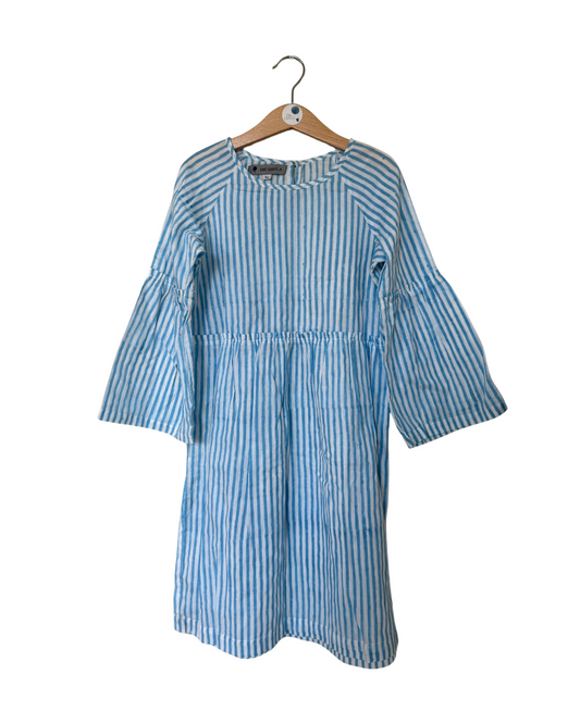 DieGisela | Summer dress | Blue stripes