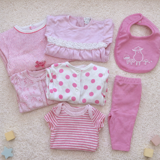 Secondhand Bundle | 0-1 Months "Little Rose Dream Set"