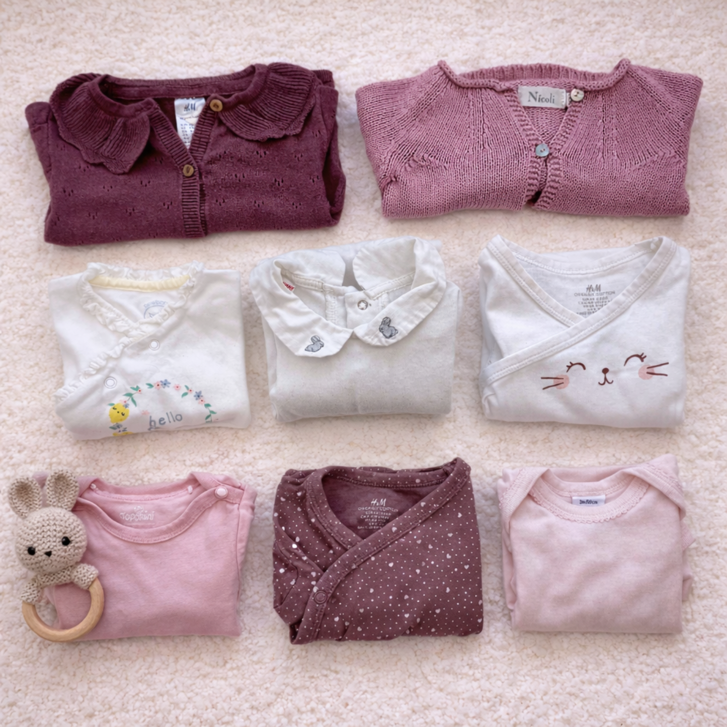 Second-hand Bundle | 4-6 Months "Delicate Pink"