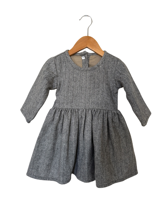 DieGisela | Winter dress | Black & Grey