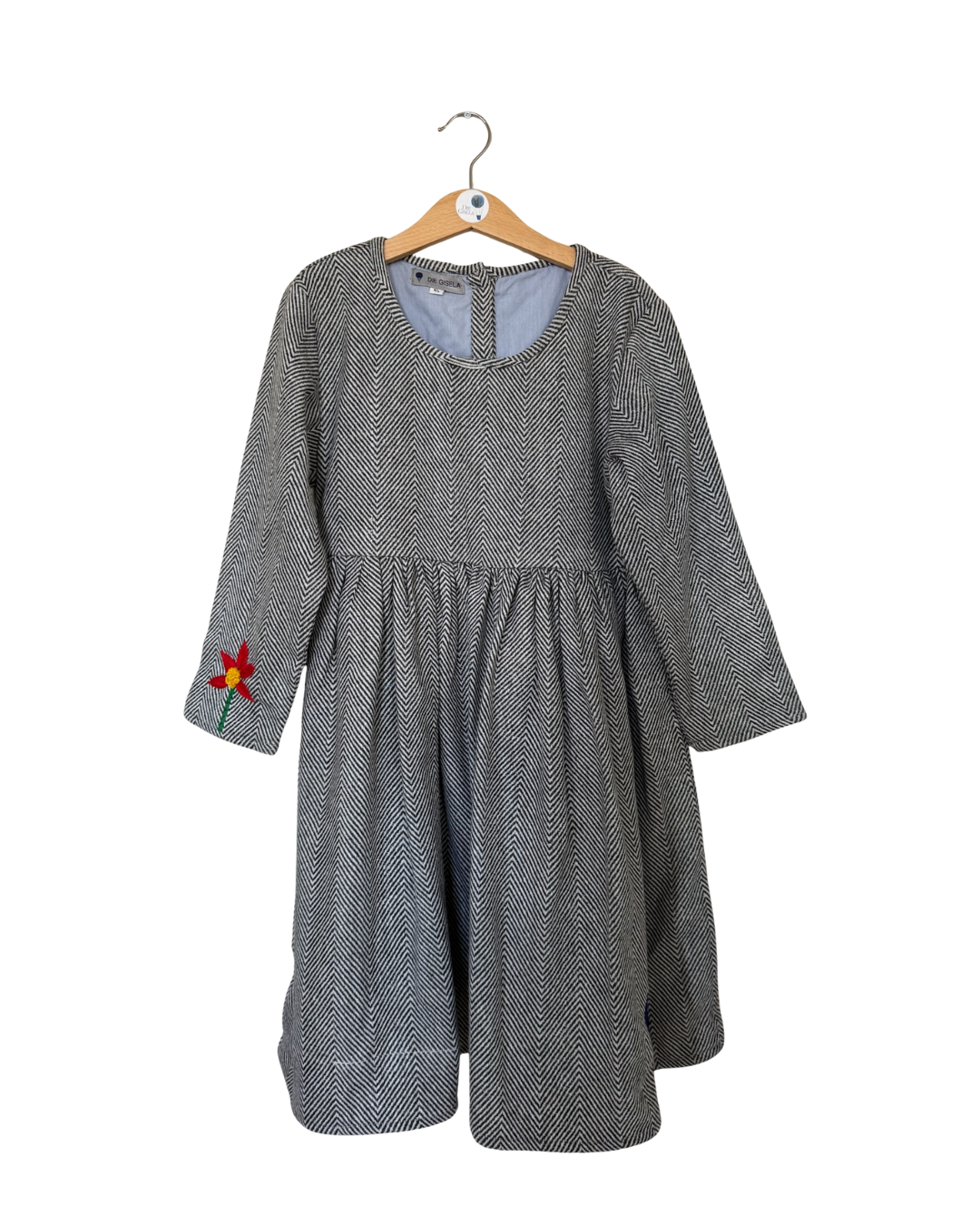 Gisela | Winter Dress | Black & White