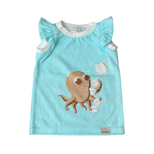 Libminna | T-Shirt | Octopus Juggler
