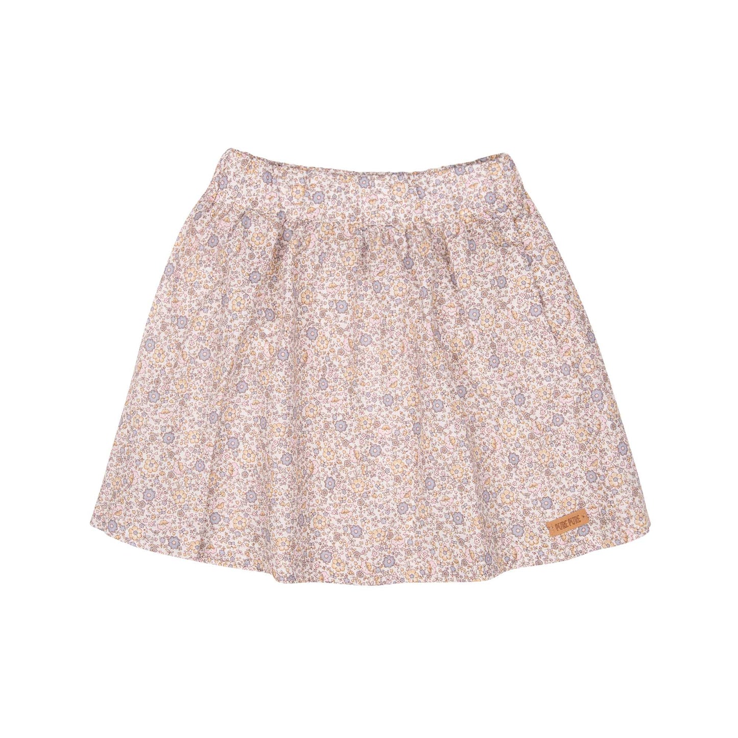 PURE PURE by Bauer | Rock Blümchen Voile | Pink / Beige
