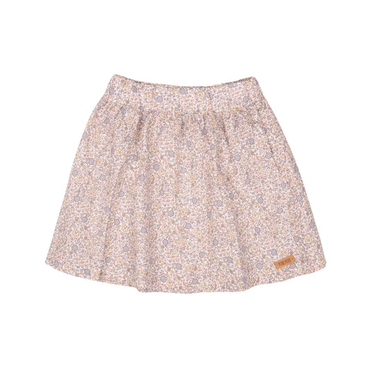 PURE PURE by Bauer | Rock Blümchen Voile | Pink / Beige