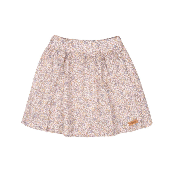 PURE PURE by Bauer | Rock Blümchen Voile | Pink / Beige