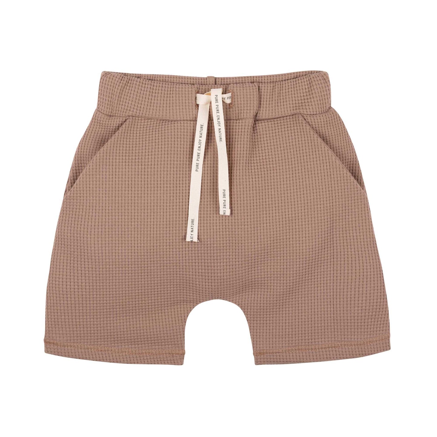 PURE PURE by Bauer | Waffle Trousers | Taupe