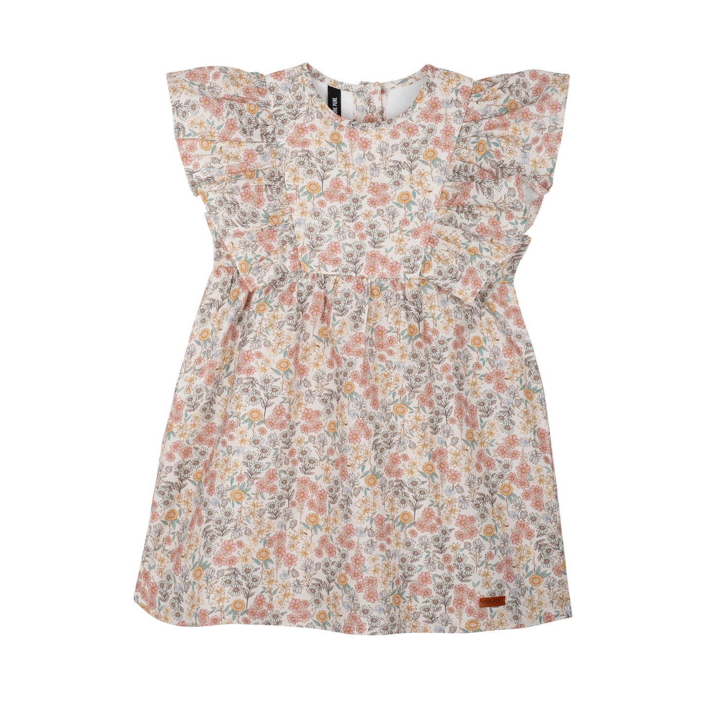 PURE PURE by Bauer | Mini Dress Voile | Natural Nude