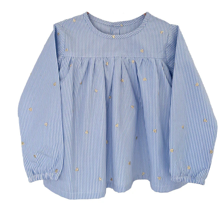 MerryMinis | Bluse Mila | Blau