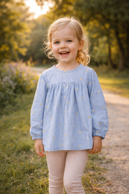 MerryMinis | Blouse Mila | Blue