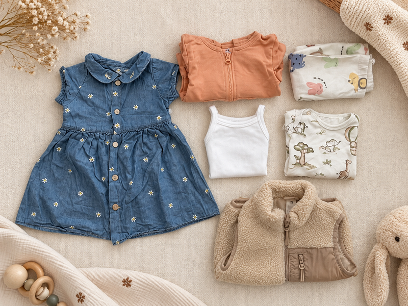 Secondhand Bündel | 6-9 Monat | „Blümchen & Kuschelzeit"