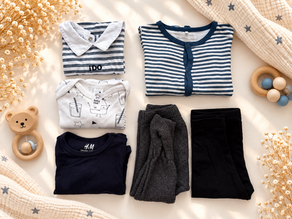 Secondhand Bündel | 3-6 Monat | „Kleine Streifenliebe"
