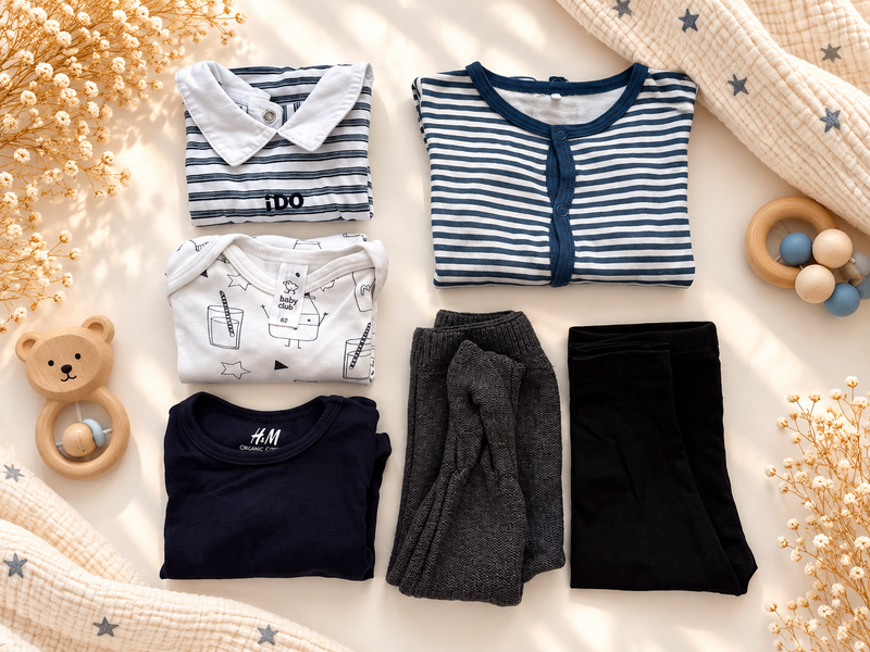 Secondhand Bündel | 3-6 Monat | „Kleine Streifenliebe"