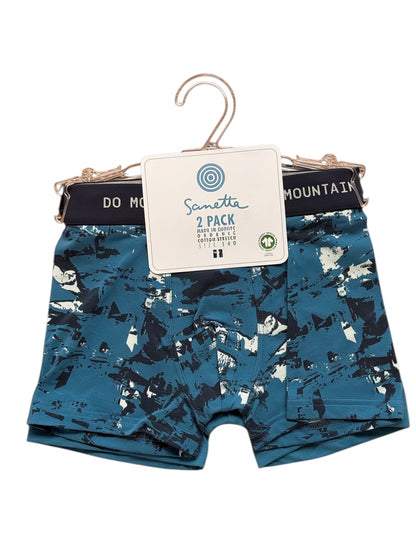 Sanetta | 2x Boxershort | blue