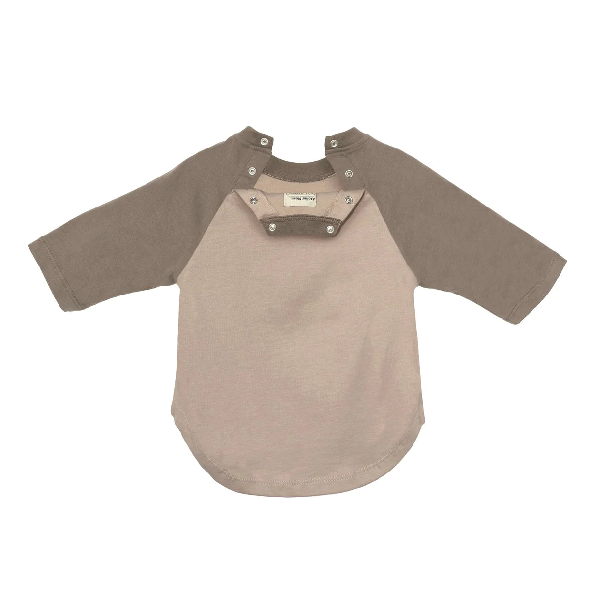 Atelier Nomi | Raglanshirt Amalfi | Beige/Olive