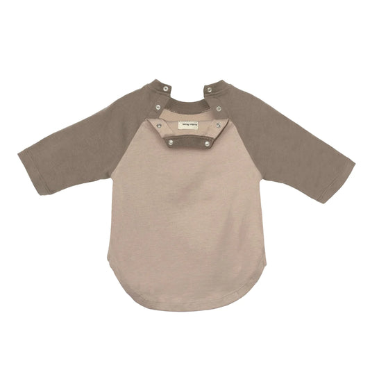 Atelier Nomi | Raglanshirt Amalfi | Beige/Olive