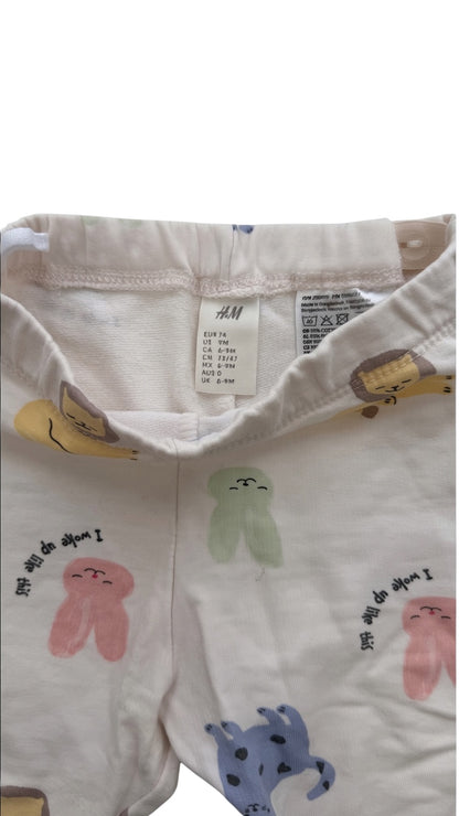 Secondhand Bündel | 6-9 Monat | „Blümchen & Kuschelzeit"