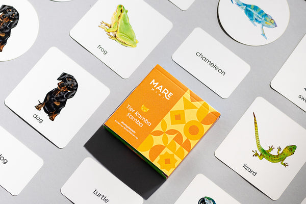MAREMINI | Baby Memory Flashcards | Animal Ramba Samba (German)