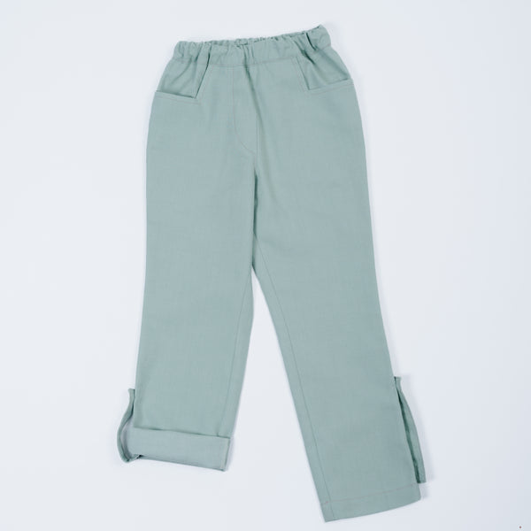Paua Kids | The Grow-Along Unisex Kids' Trousers | Green