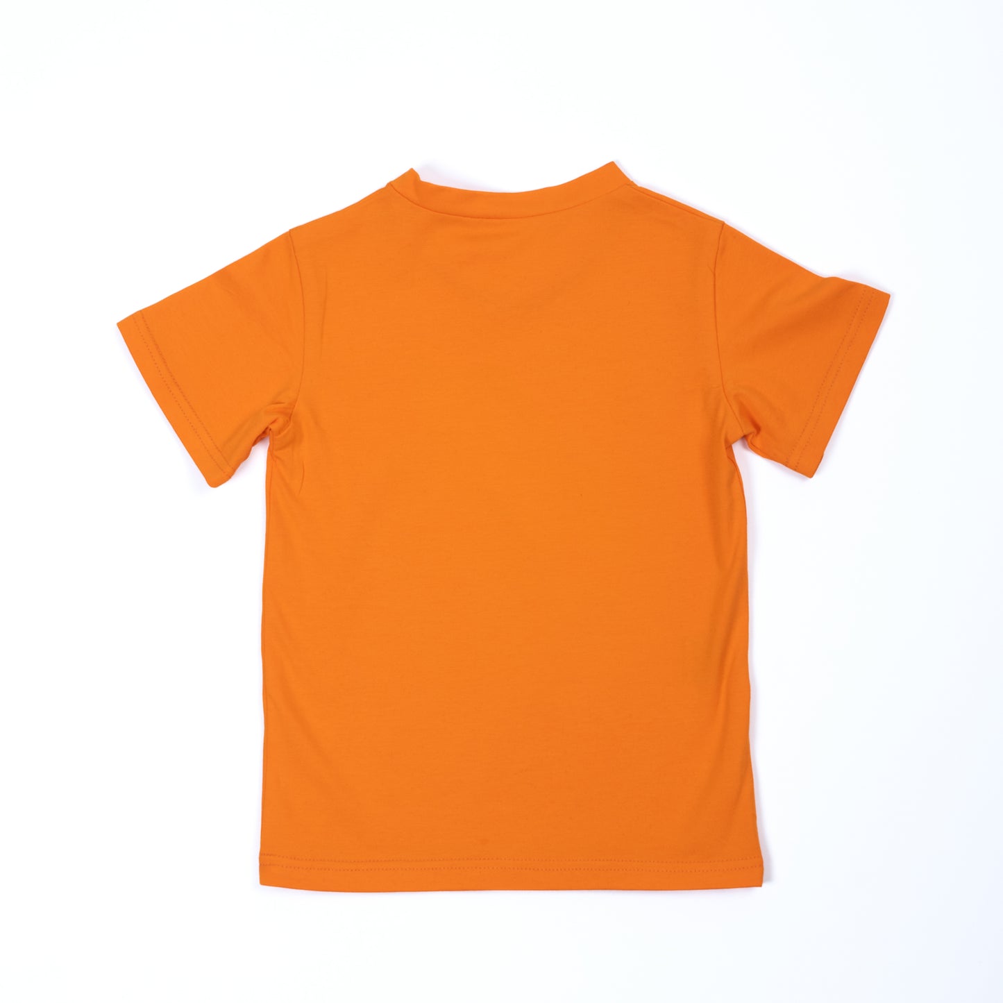 Paua Kids | Unisex Short-Sleeve T-Shirt with Audio Book | Cotton | Orange