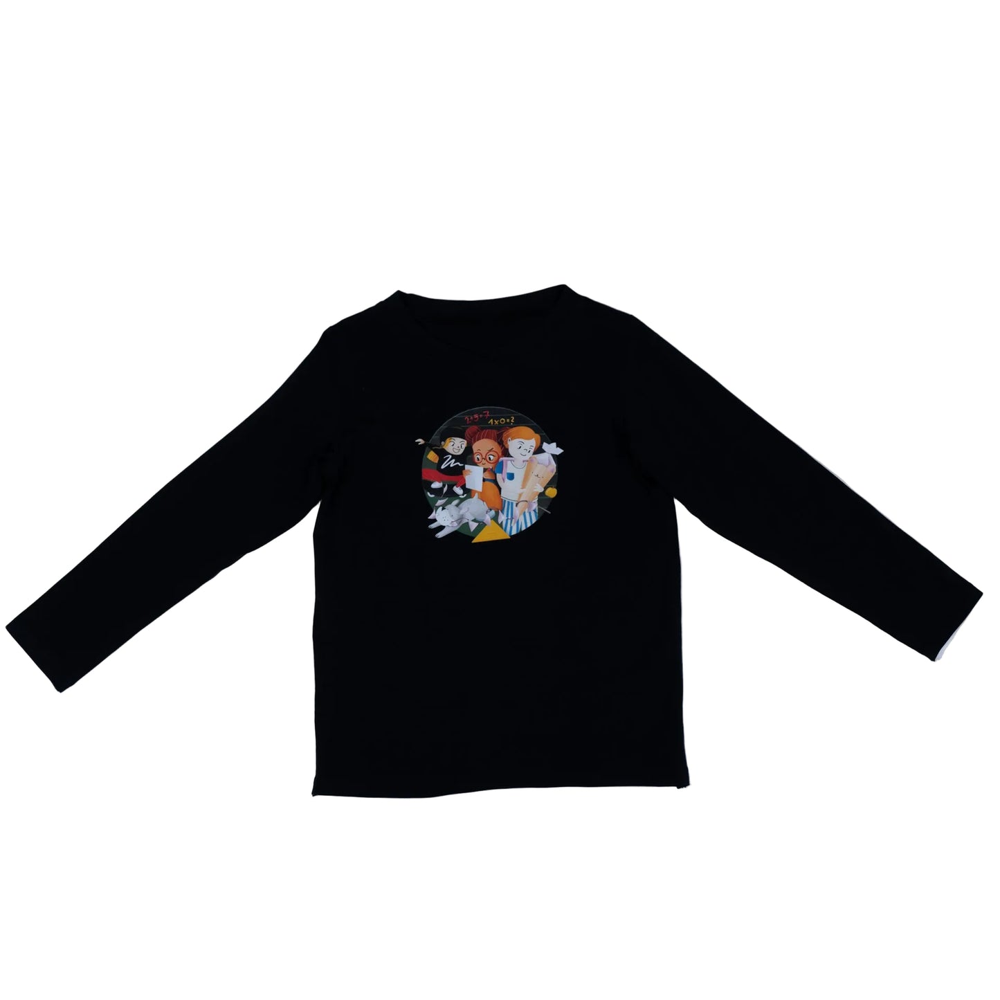 Paua Kids | Unisex Langarm-Shirt "Schule" | Micro Modal