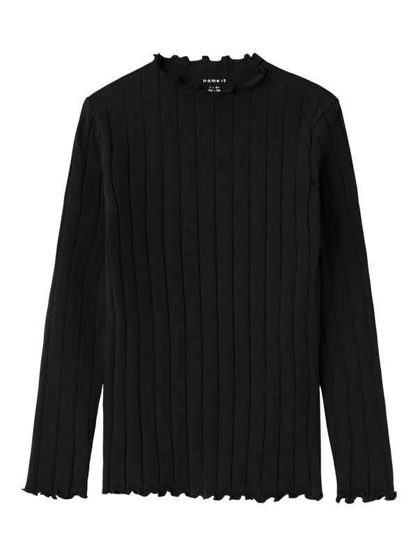 NAME IT | Long-Sleeved T-Shirt | Black