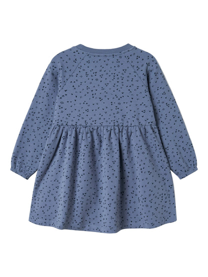 name it | Kleid Langarm | Blau
