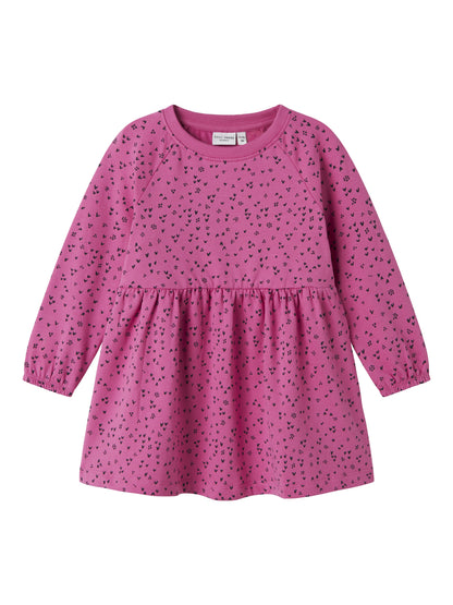 name it | Kleid Langarm | Rosa