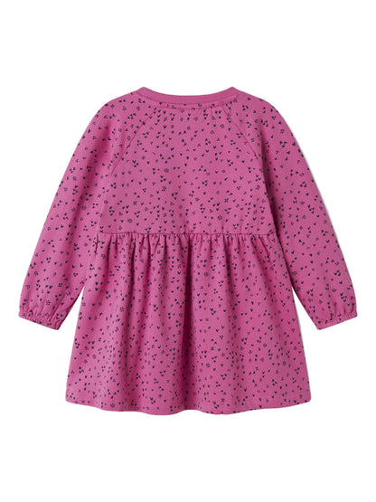 name it | Kleid Langarm | Rosa