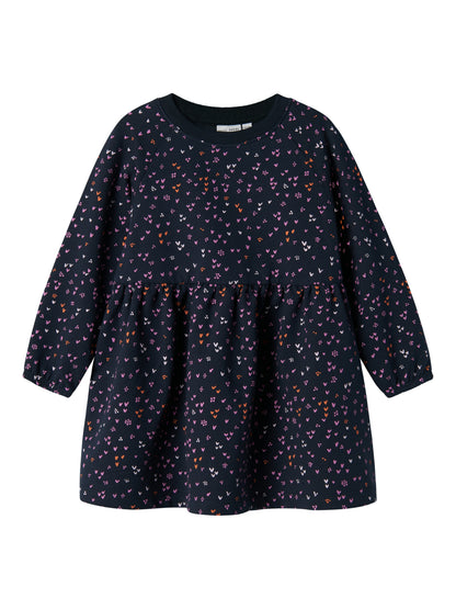 name it | Kleid Langarm | Navy