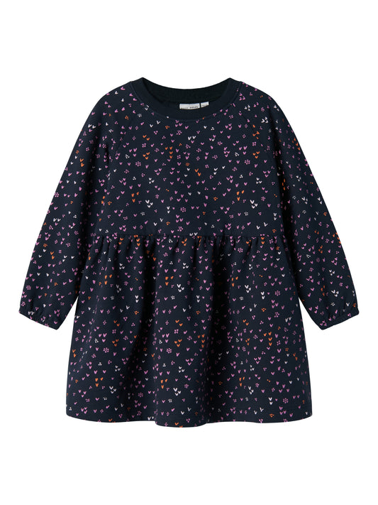 name it | Kleid Langarm | Navy