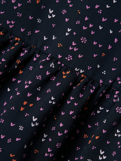 name it | Kleid Langarm | Navy