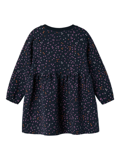 name it | Kleid Langarm | Navy