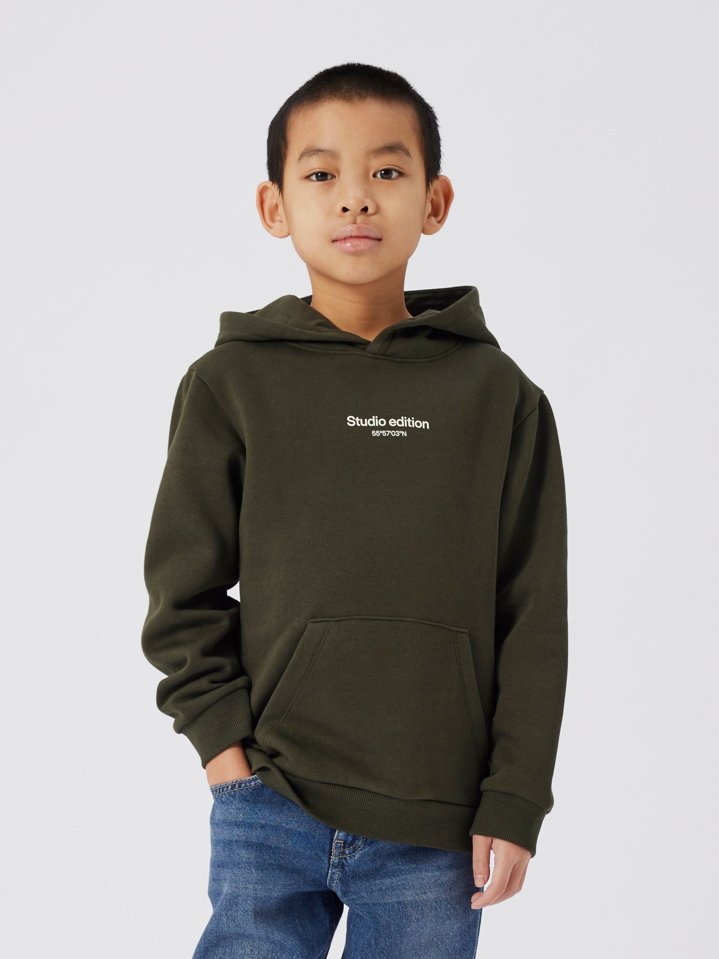 name it | Hoodie | Grün