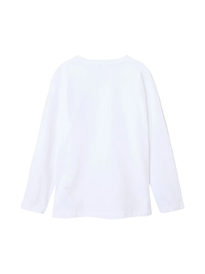 name it | T-Shirt Langarm | Weiß
