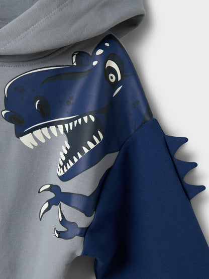 name it | Hoodie | Grau