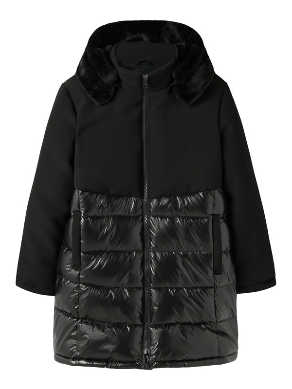 NAME IT | Winterjacke Lang | Schwarz