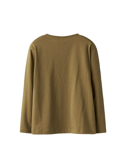name it | T-Shirt Langarm | Braun