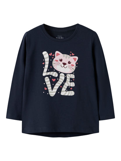 name it | T-Shirt Langarm | Blau