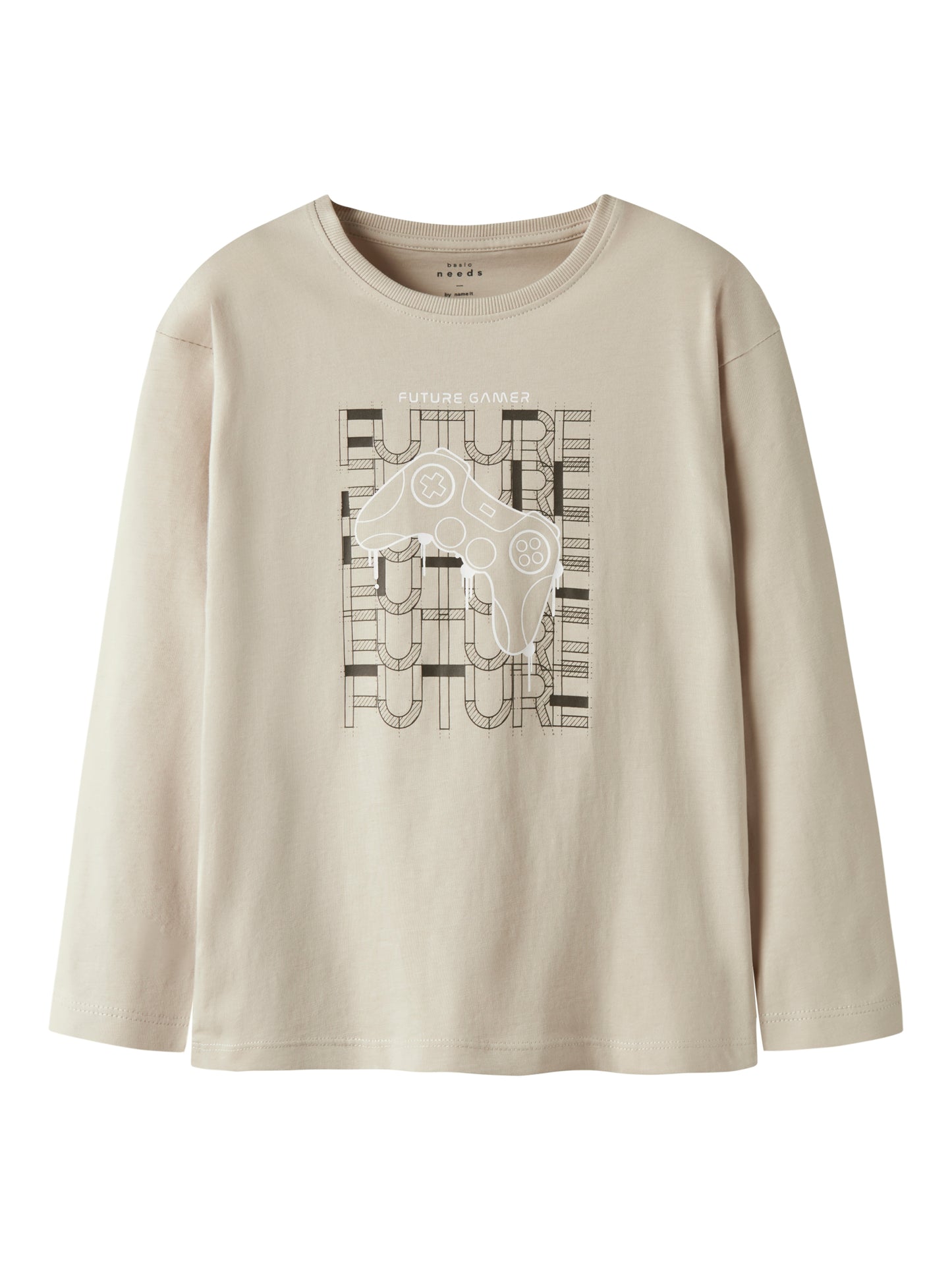 name it | T-Shirt Langarm | Beige
