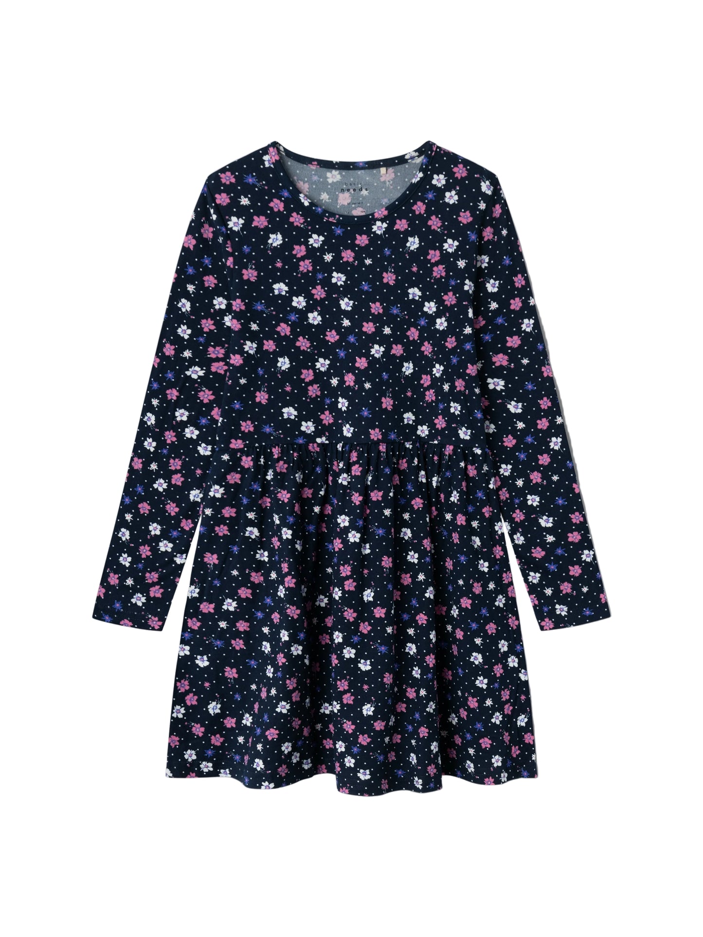 name it | Kleid Langarm | Navy