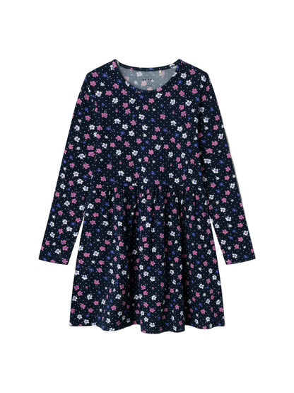 name it | Kleid Langarm | Navy
