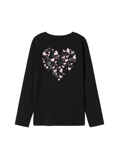 name it | T-Shirt Langarm | Schwarz