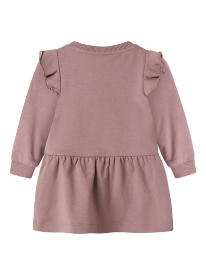 name it | Kleid Langarm  Rosa