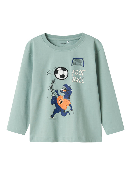 name it | T-Shirt Langarm | Grün