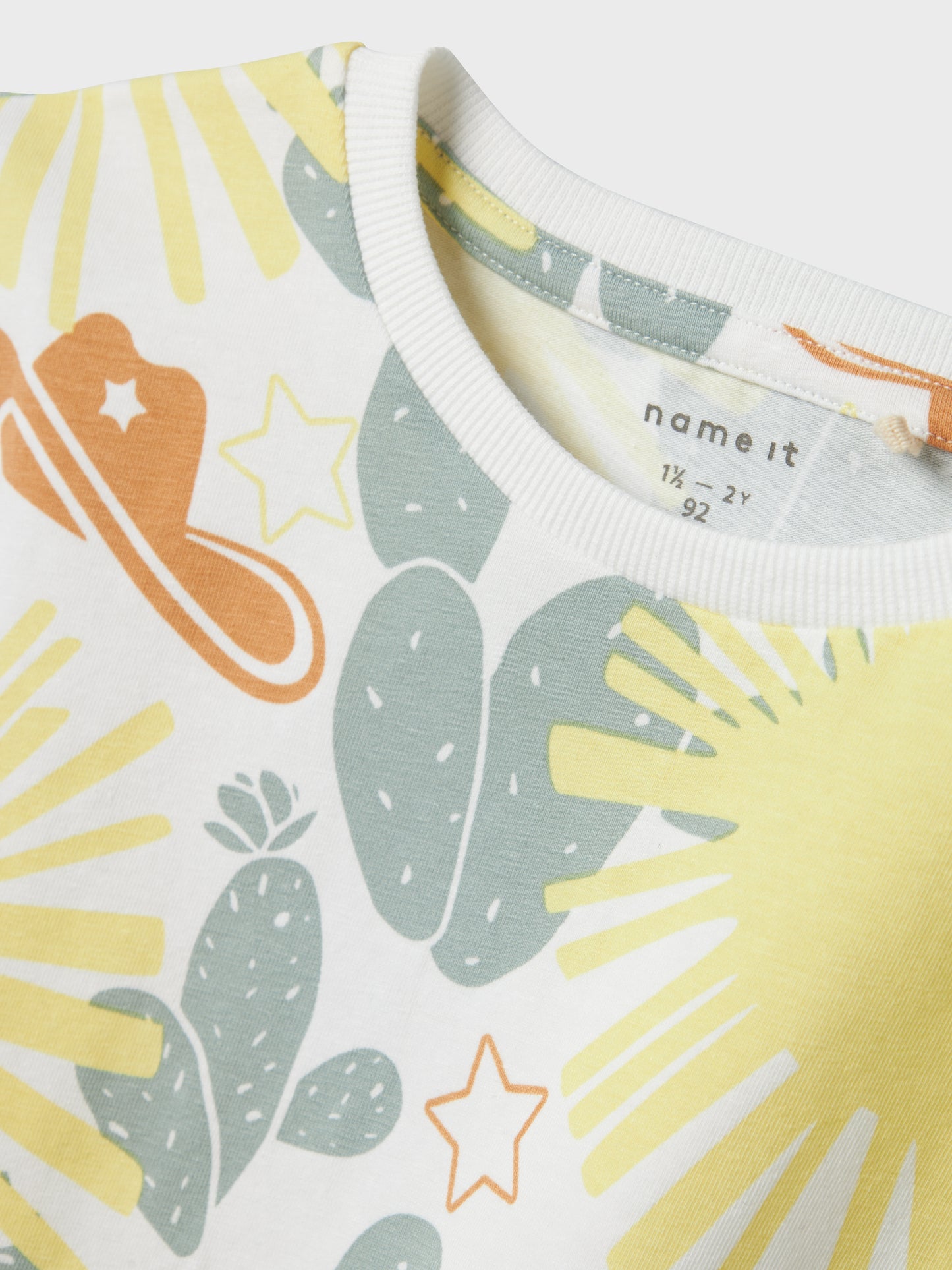 name it | T-Shirt Kurzarm | Gelb