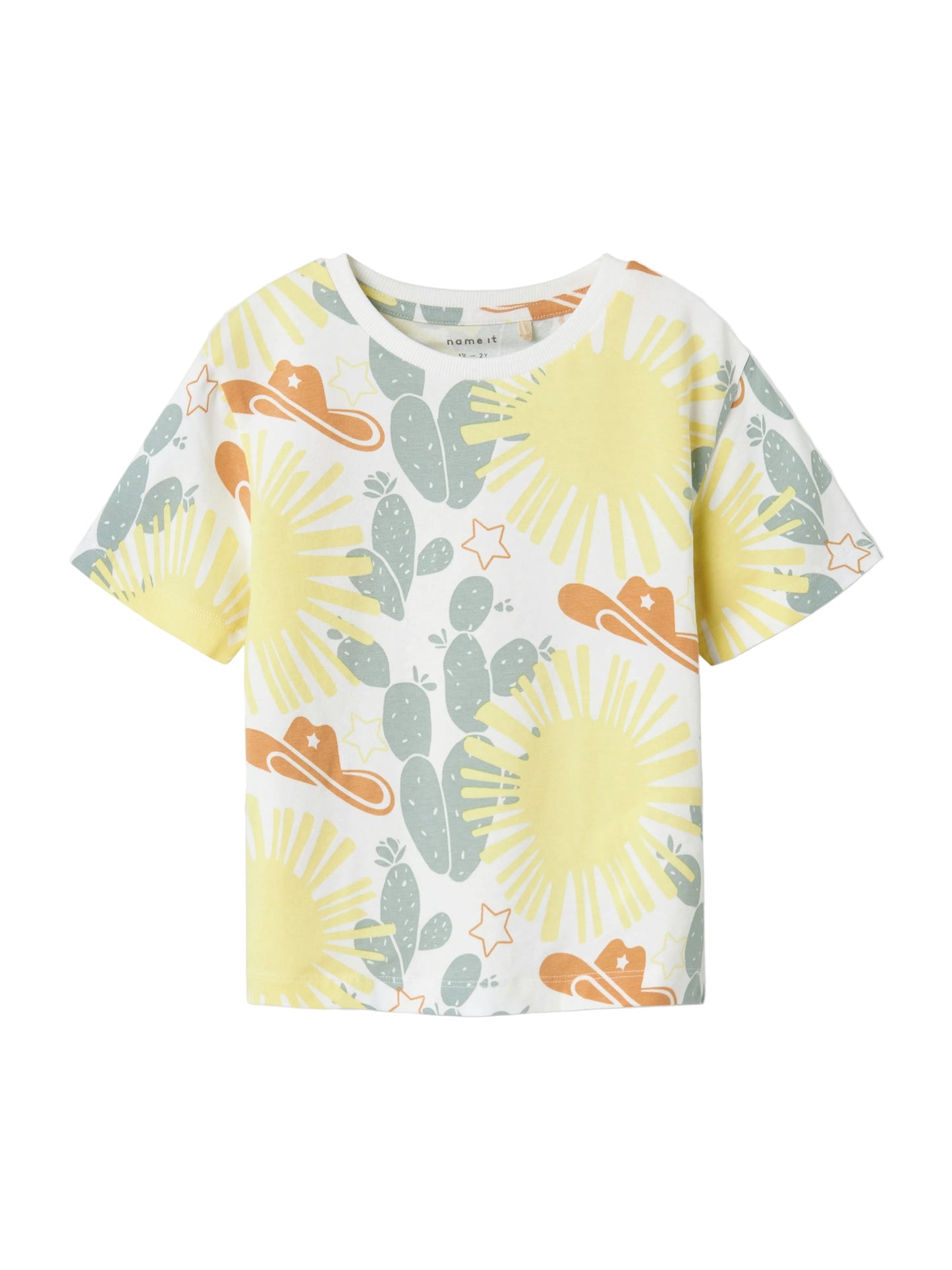 name it | T-Shirt Kurzarm | Gelb